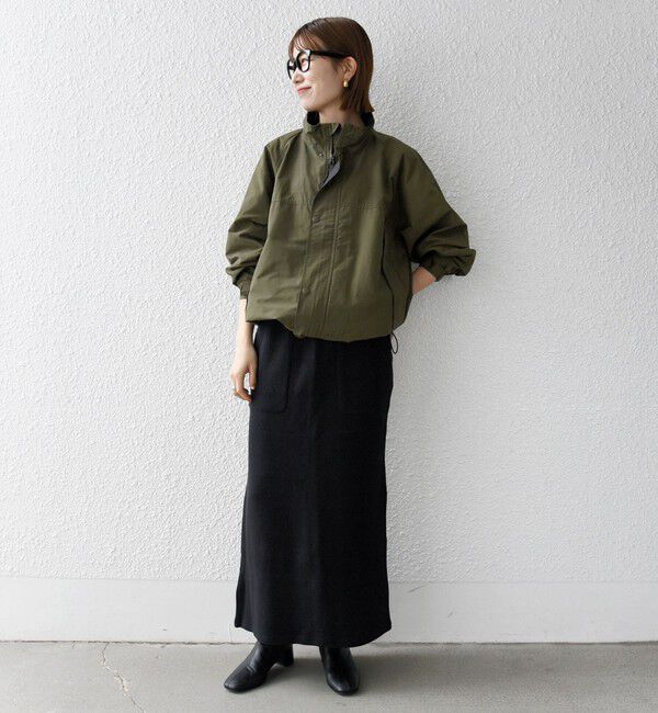 SHIPS any「【SHIPS any別注】HINSON: 2トーン スピンドル ショート モンスター ブルゾン◇」|ブルゾン・スタジャン|