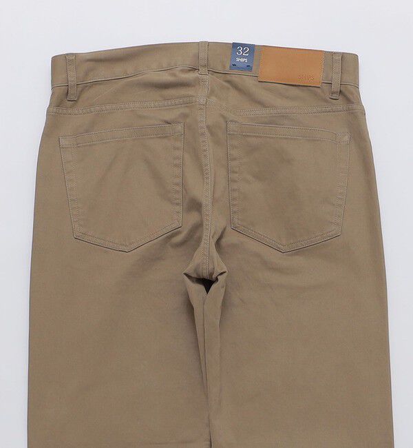 SHIPS「SHIPS: サテン ストレッチ ピーチ 5ポケット パンツ」|その他|