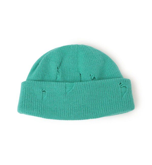 SHIPS Colors 「SUBLIME:〈手洗い可能〉ブロークン ホールガーメント ワッチキャップ」|ニット帽|ライトブルー