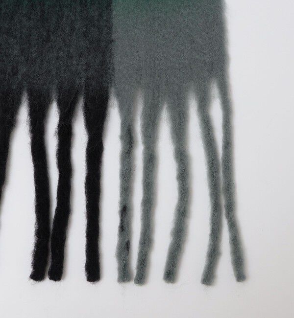 SHIPS「【WEB限定】SHIPS:〈洗濯機可能〉ボリューム マフラー (ブロックチェック)」|マフラー|