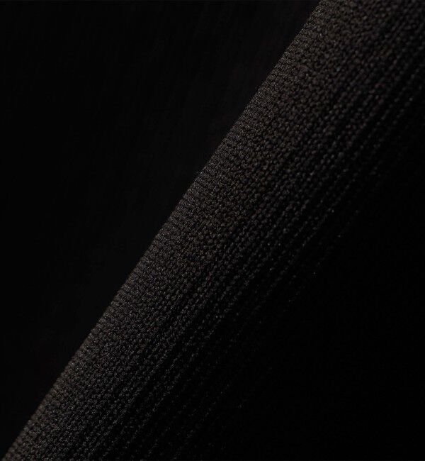 quaranciel「quaranciel:〈手洗い可能〉ノーカラー ポケット ニット ジャケット」|ノーカラージャケット|