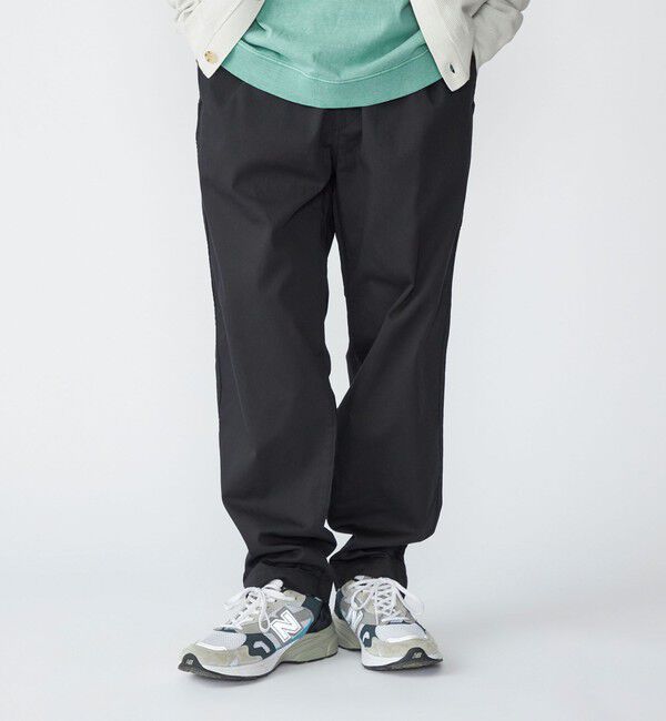 SHIPS「SHIPS: ピケ ウィークエンド イージー パンツ」|その他|ブラック