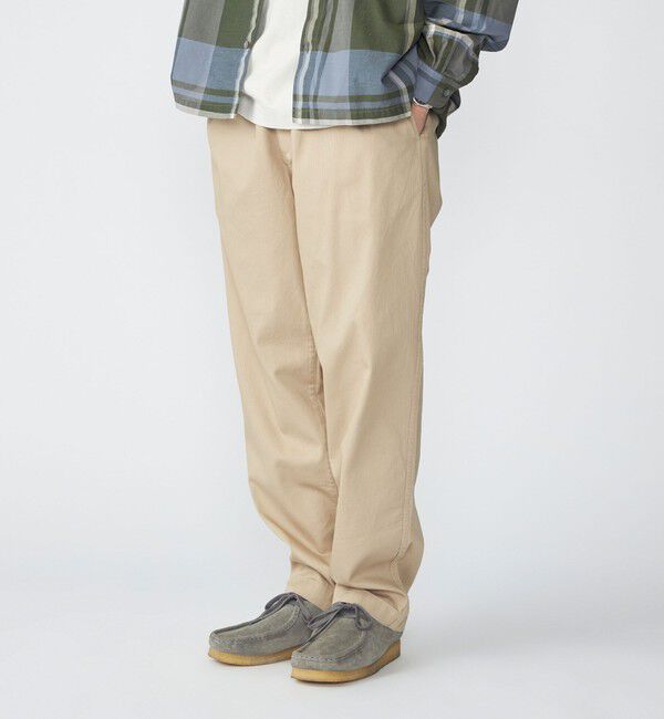 SHIPS「SHIPS: ピケ ウィークエンド イージー パンツ」|その他|ベージュ