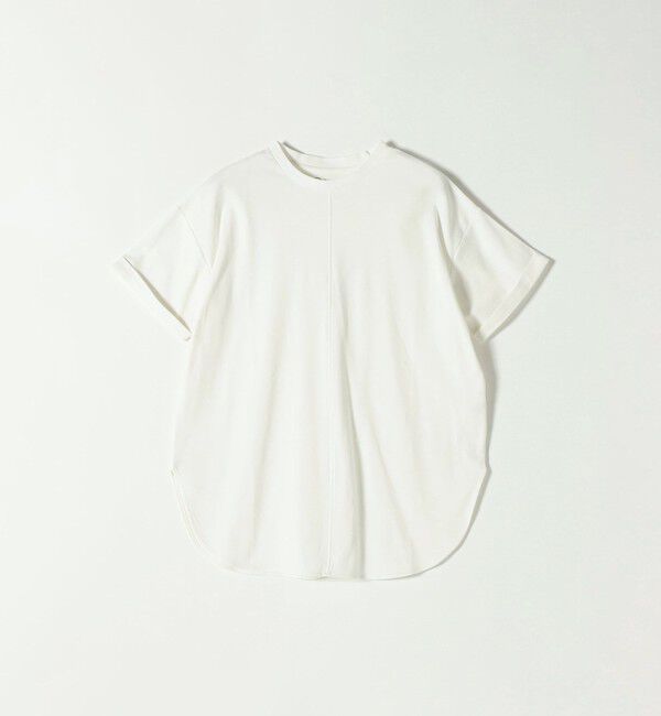 SHIPS any「SHIPS any:〈接触冷感/汗染み防止加工/洗濯機可能〉スリット ルーズ チュニック TEE」|Tシャツ・カットソー|