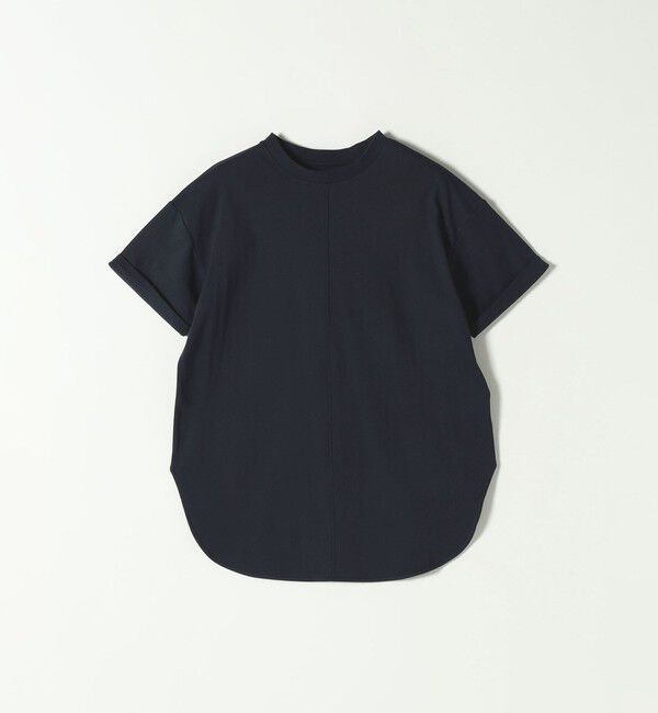 SHIPS any「SHIPS any:〈接触冷感/汗染み防止加工/洗濯機可能〉スリット ルーズ チュニック TEE」|Tシャツ・カットソー|