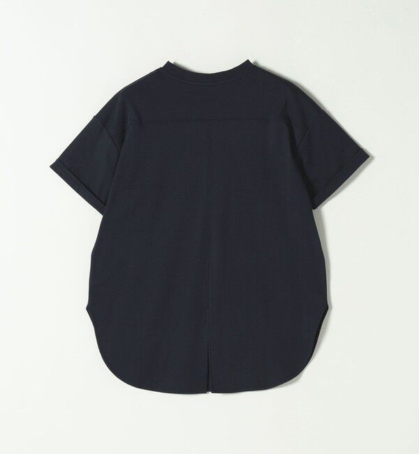 SHIPS any「SHIPS any:〈接触冷感/汗染み防止加工/洗濯機可能〉スリット ルーズ チュニック TEE」|Tシャツ・カットソー|