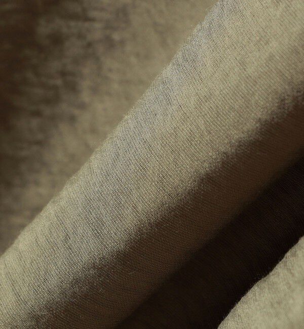 quaranciel「quaranciel:〈手洗い可能〉フレア ハーフスリーブ バンドカラー スキッパー シャツ」|シャツ・ブラウス|