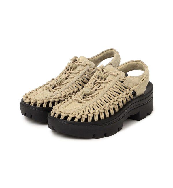 SHIPS for women「KEEN:UNEEK PLT」|サンダル|ベージュ