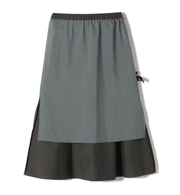 SHIPS for women「SHIPS Primary Navy Label:〈手洗い可能〉MANTECO マキシ スカート」|スカート|