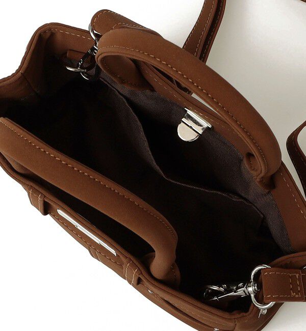 SHIPS for women「【WEB限定】2WAY ひねり 金具 ポケット バッグ」|ハンドバッグ|