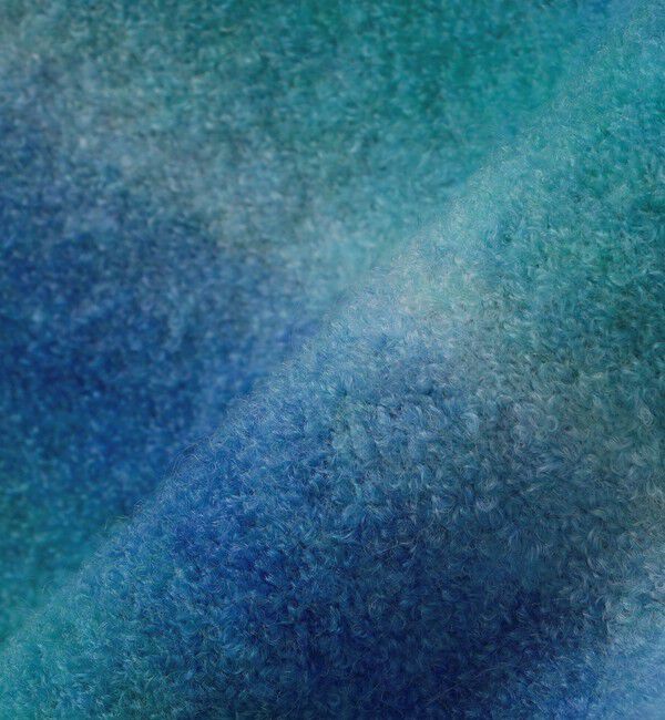 SHIPS「City Ambient Products: 〈手洗い可能〉グラデーション オンブレ ボーダー クルーネック ニット」|ニット・セーター|