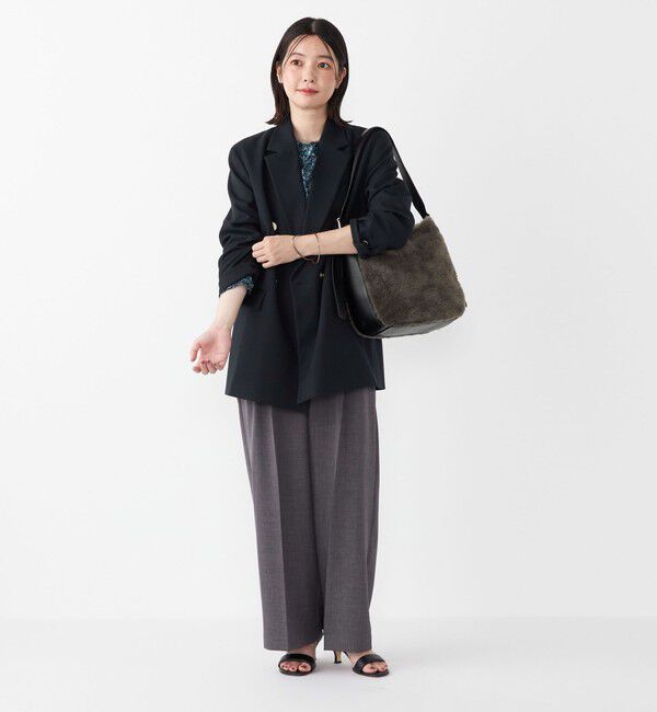 SHIPS Colors 「SHIPS Colors:ボア コンビ ワンショルダー バッグ」|ショルダー・メッセンジャー|