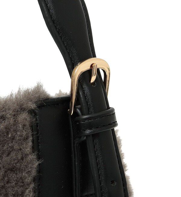 SHIPS Colors 「SHIPS Colors:ボア コンビ ワンショルダー バッグ」|ショルダー・メッセンジャー|