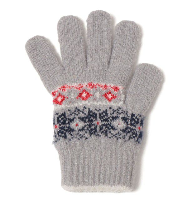 SHIPS KIDS「SHIPS KIDS:ジャカード グローブ」|手袋|