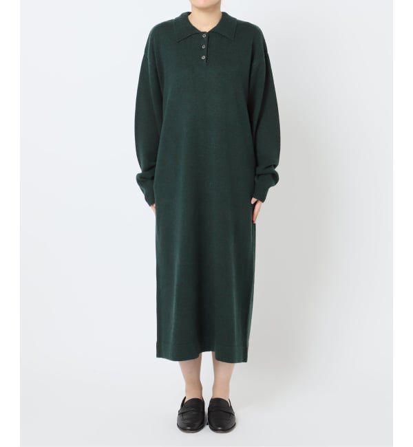 OUTDOOR PRODUCTS Usual Things「プレッピーポロニットワンピース」|ワンピース|