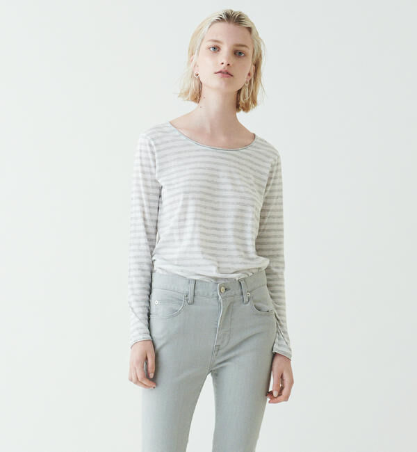 GALERIE VIE「コットン ラウンドネックプルオーバー」|Tシャツ・カットソー|