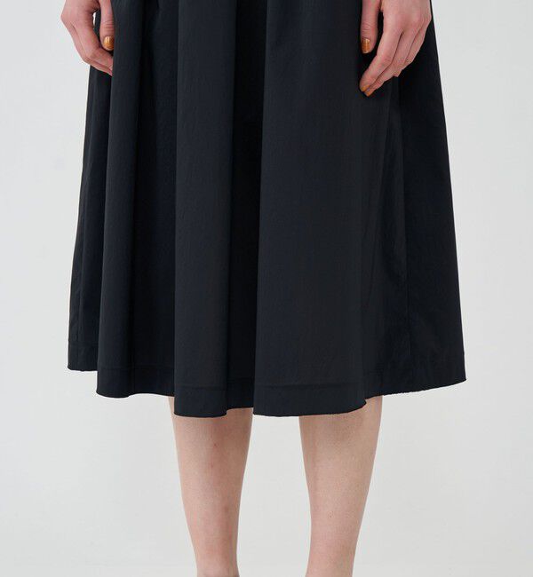 Ballsey「コットンジャージーコンビ シャーリングワンピース」|ワンピース|