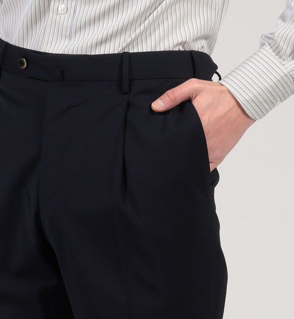 TOMORROWLAND BUYING WEAR「PT TORINO GENTLEMAN FIT 1プリーツスリムスラックス」|スラックス|