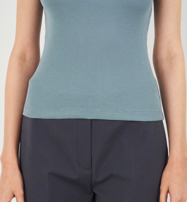 DES PRES「スモールライトリブ ワンショルダータンクトップ」|タンクトップ|