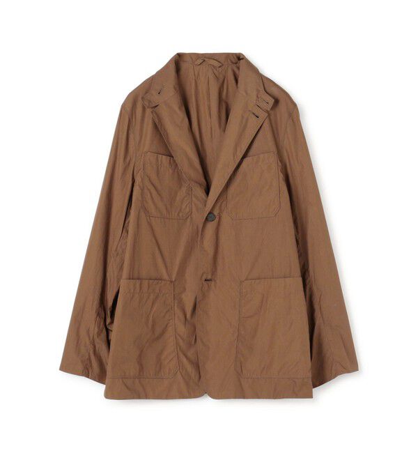 TOMORROWLAND MENS「200/2コットン ジャケットブルゾン」|テーラードジャケット|47 ブラウン