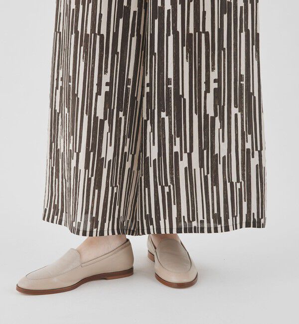 GALERIE VIE「シルクハブタエプリント イージーワイドパンツ」|その他|