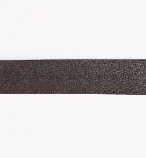 TOMORROWLAND GOODS「ANBOISE レザーバックルベルト」|ベルト|