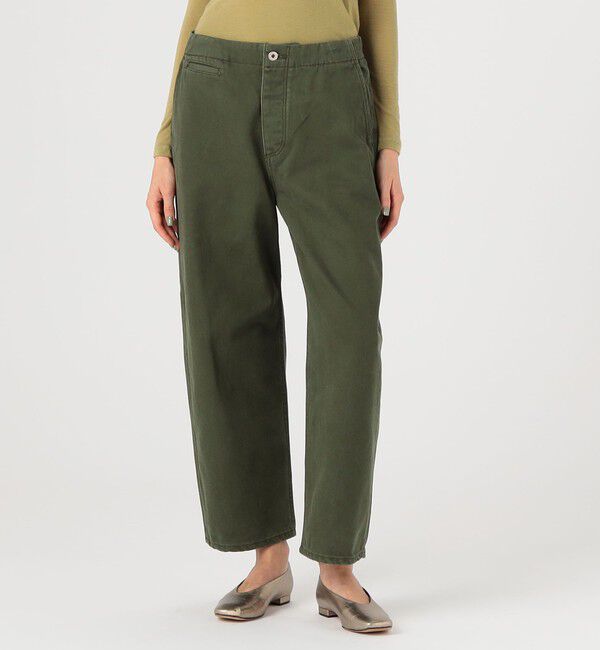 GALERIE VIE「シーアイランドカラーデニム コクーンパンツ」|チノ|