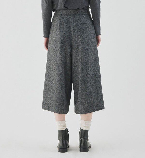 GALERIE VIE「グリジオコットーネ クロップドワイドパンツ」|その他|