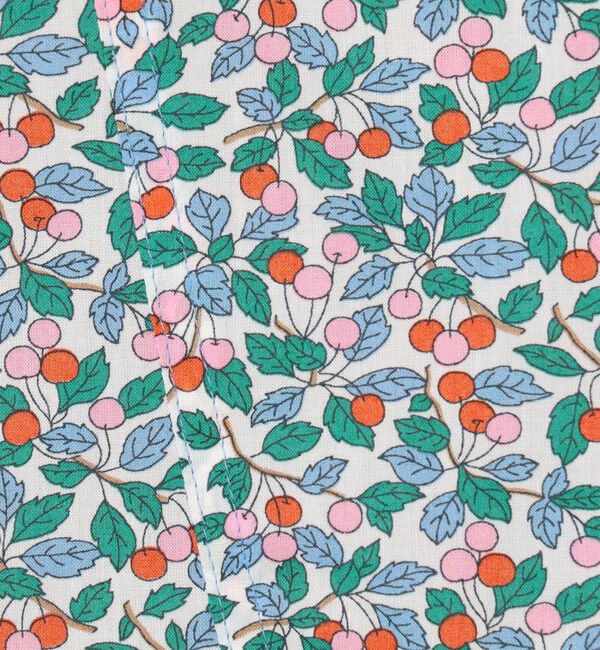 BACCA「コットンリバティプリント スプリングブラウス」|シャツ・ブラウス|