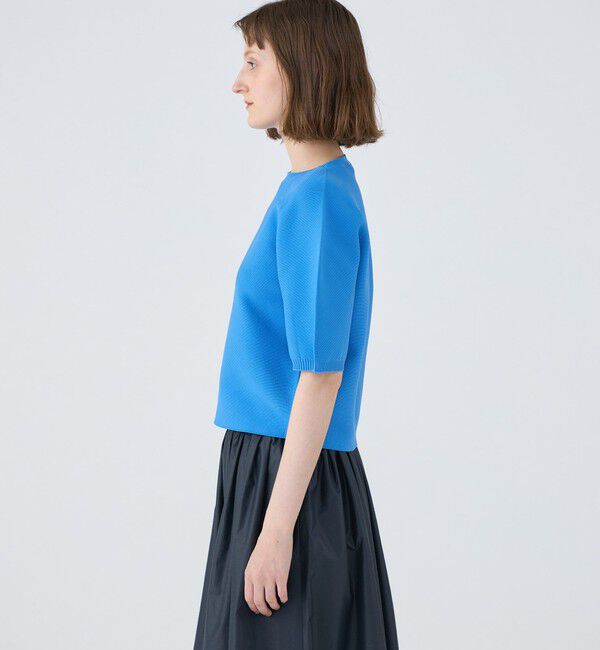 MACPHEE「フォームニット クルーネックプルオーバー」|ニット・セーター|