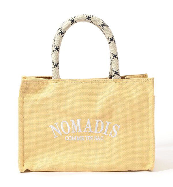 TOMORROWLAND GOODS「NOMADIS SAC SQ MESH ハンドバッグ」|トートバッグ|43 ベージュ