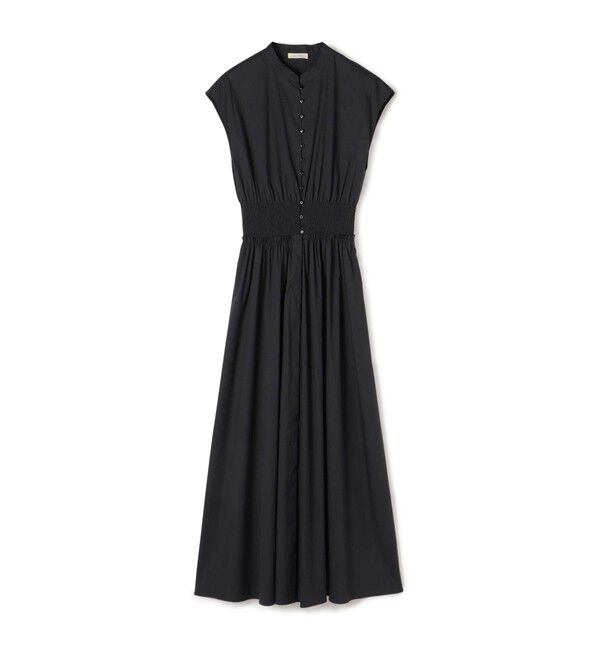 DES PRES「ストレッチポプリン フレンチスリーブワンピース」|ワンピース|