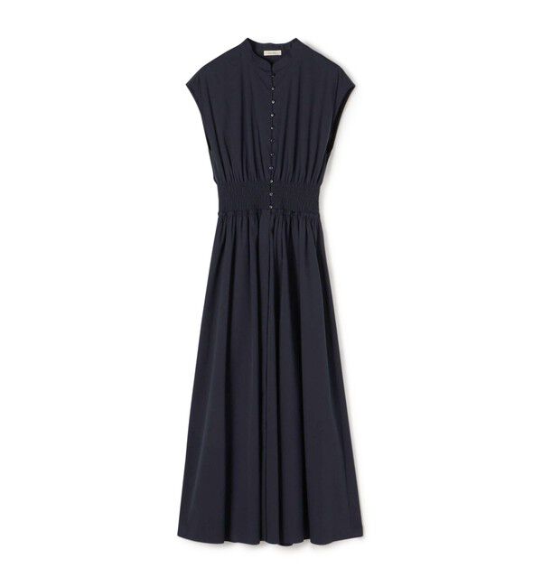 DES PRES「ストレッチポプリン フレンチスリーブワンピース」|ワンピース|