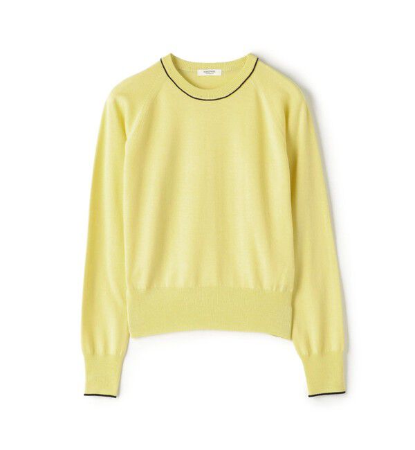 MACPHEE「プレーンウール クルーネックプルオーバー」|ニット・セーター|