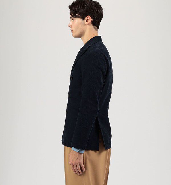 TOMORROWLAND MENS「コットンコーデュロイ ダブルブレステッド6Bジャケット ALBINI」|テーラードジャケット|