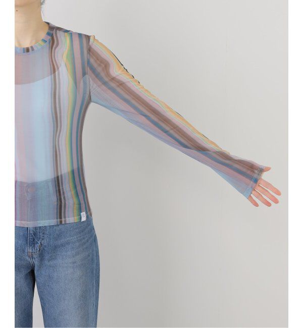 JOINT WORKS「PISCESS/パイシス Holographic Mesh Top」|Tシャツ・カットソー|