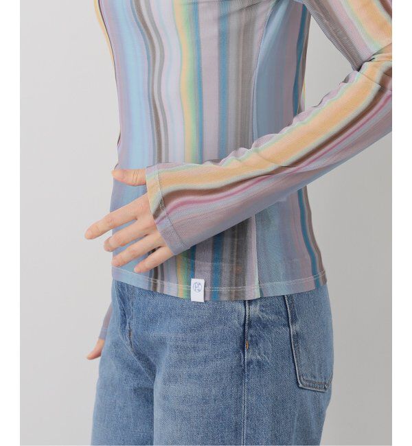 JOINT WORKS「PISCESS/パイシス Holographic Mesh Top」|Tシャツ・カットソー|