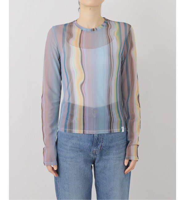 JOINT WORKS「PISCESS/パイシス Holographic Mesh Top」|Tシャツ・カットソー|