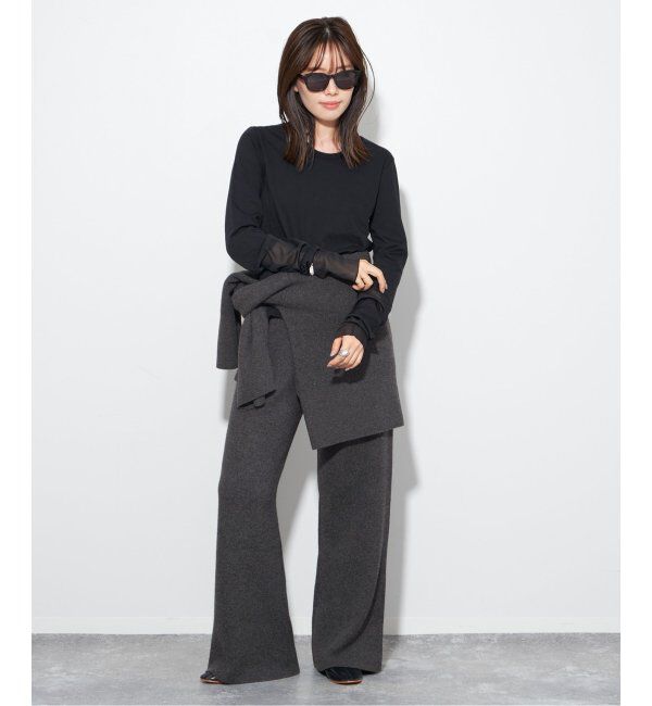 Plage「《WEB限定追加》R'IAM Sheer Cuff プルオーバー」|Tシャツ・カットソー|