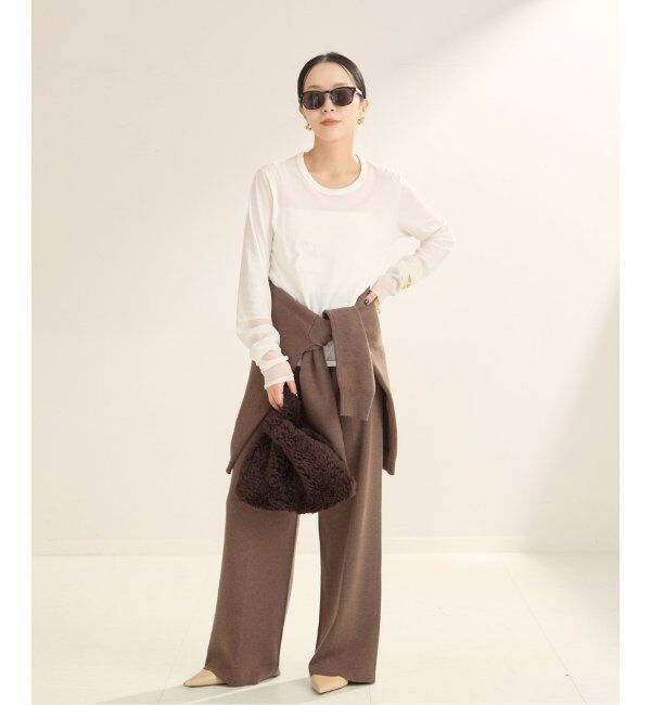 Plage「《WEB限定追加》R'IAM Sheer Cuff プルオーバー」|Tシャツ・カットソー|