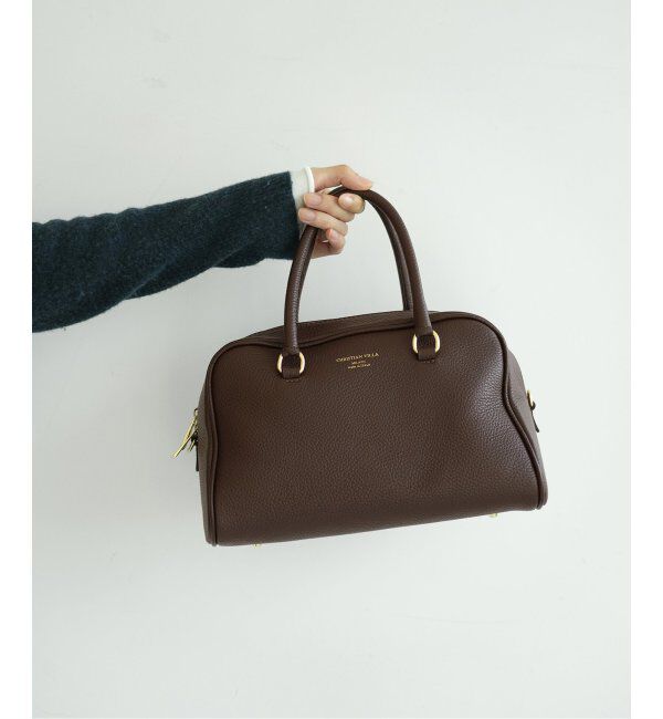 SLOBE IENA「【CHRISTIAN VILLA /クリスチャン ヴィラ】ボストンバッグ」|ボストンバッグ|ブラウン