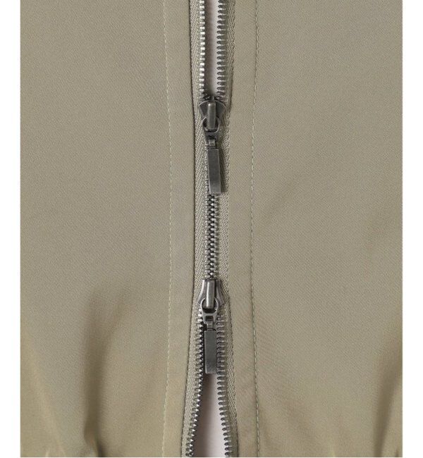 VERMEIL par iena「ノーカラーギャザーZIPブルゾン」|その他|