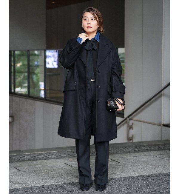 IENA「MACKINTOSH/マッキントッシュ 別注 HUMBIE チェスターコクーンコート」|チェスターコート|