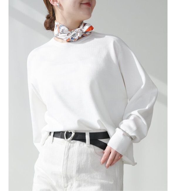 IENA「LEVITA コットンプルオーバー」|ニット・セーター|