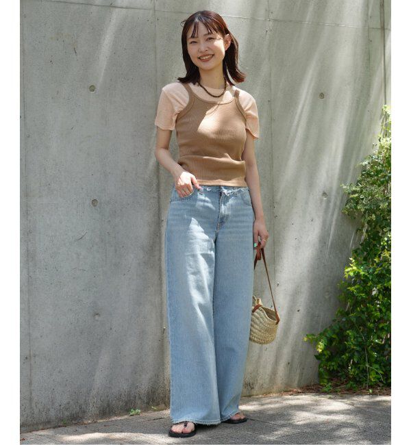 SLOBE IENA「《追加》Levi&rsquo;s/リーバイス SLOBE別注 XL straight デニムパンツ」|デニム|
