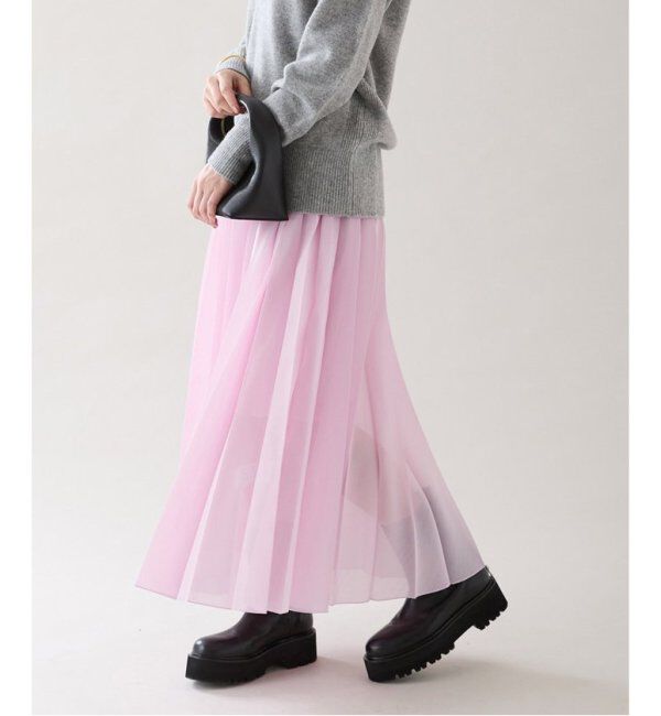 VERMEIL par iena「《追加》アコーディオンプリーツスカート」|スカート|