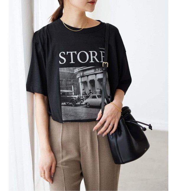 SLOBE IENA「《WEB限定/追加2》LIFEフォトルーズTEE」|Tシャツ・カットソー|