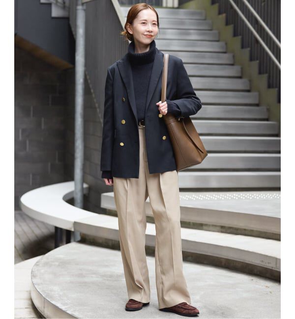 SLOBE IENA「TRダブルブレストジャケット」|テーラードジャケット|