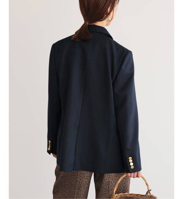 SLOBE IENA「TRダブルブレストジャケット」|テーラードジャケット|