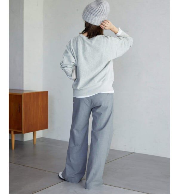 SLOBE IENA「《追加2》Champion/チャンピオン SLOBE別注 無地ガゼットスウェット」|スウェット・ジャージ|